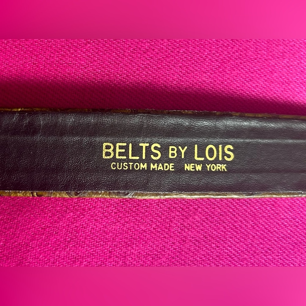 Vintage ‘Belts by Lois’ Ericson Custom Southwest Belt - Picture 5 of 5